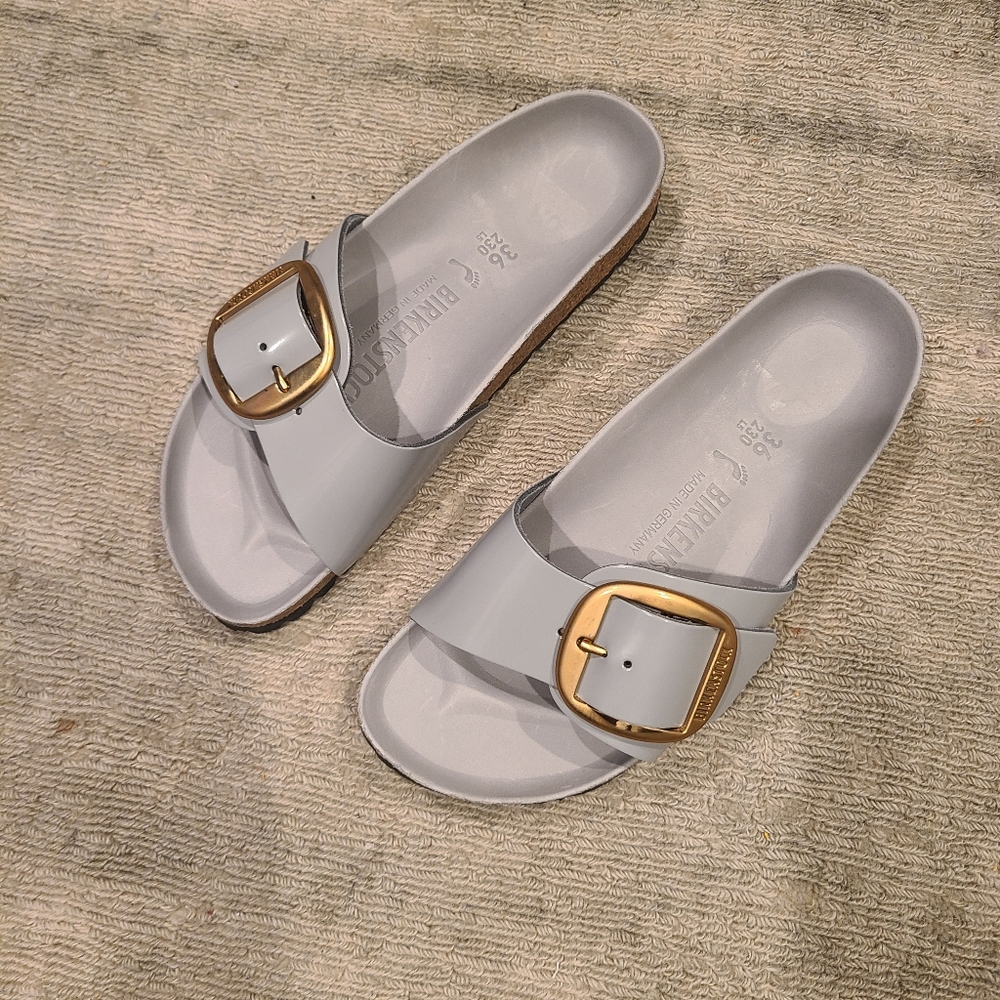 New Birkenstock Madrid Big Buckle Sandals size 36 Narrow - Picture 2 of 4